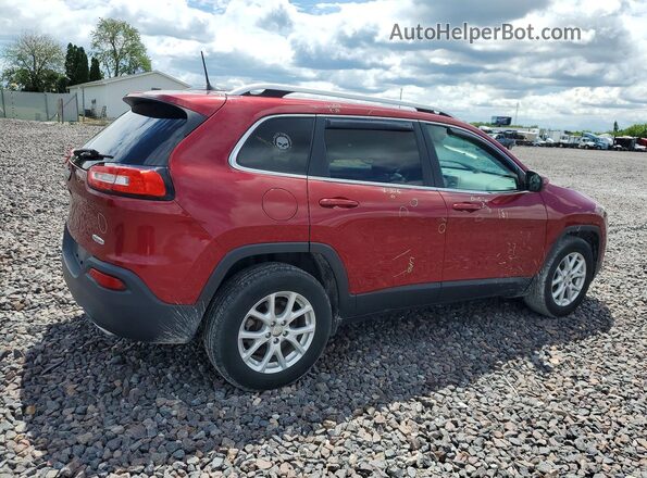1C4PJMCS9GW101156 2016 JEEP CHEROKEE Red Задня права чверть