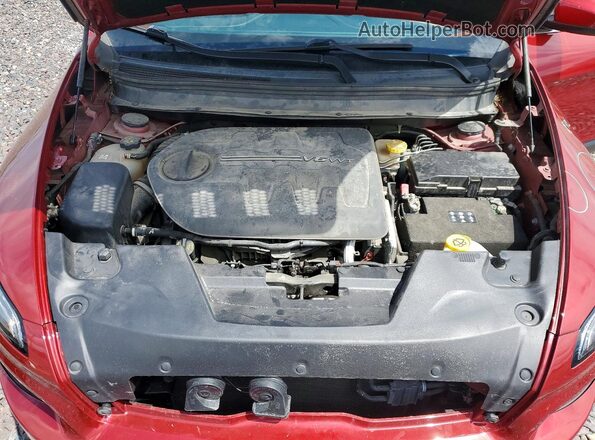 1C4PJMCS9GW101156 2016 JEEP CHEROKEE Red Вид підкапотного простору