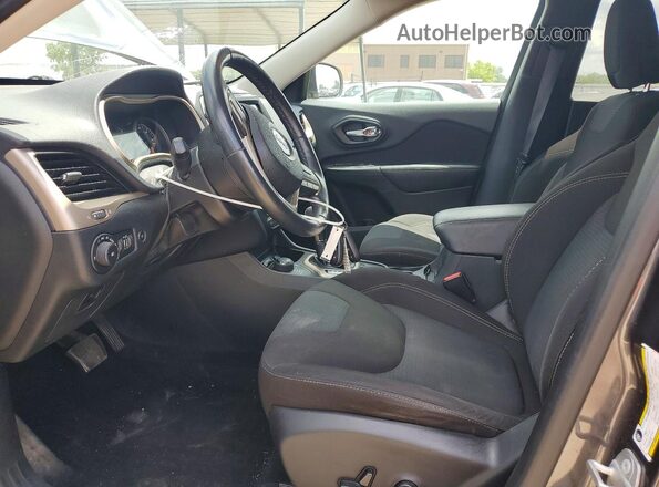 1C4PJMCS9GW101531 2016 JEEP CHEROKEE Gray Вид салону спереду