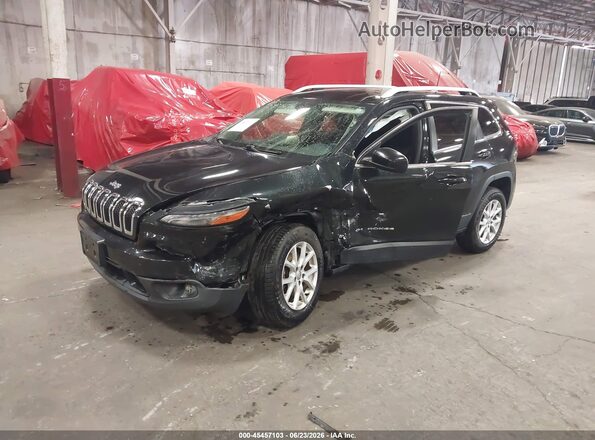 1C4PJMCS9GW148624 2016 JEEP CHEROKEE Black Front left