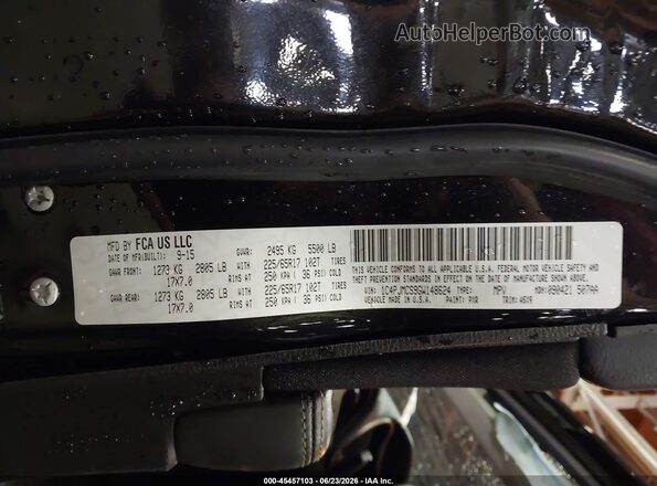 1C4PJMCS9GW148624 2016 JEEP CHEROKEE Black Engine compartment view