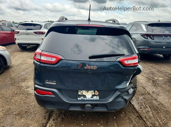 1C4PJMCS9HW509741 2017 JEEP CHEROKEE Blue Widok z tyłu