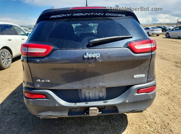 1C4PJMCS9HW521601 2017 JEEP CHEROKEE Charcoal Rear view
