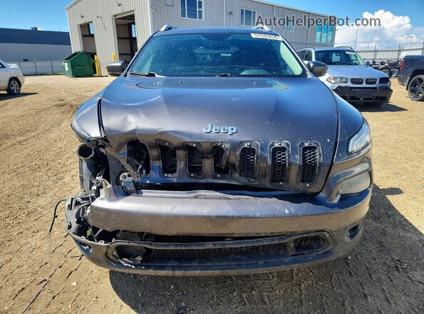 1C4PJMCS9HW521601 2017 JEEP CHEROKEE Charcoal Front view