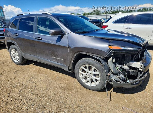 1C4PJMCS9HW521601 2017 JEEP CHEROKEE Charcoal Front right