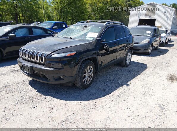 1C4PJMCS9HW611900 2017 JEEP CHEROKEE Black Vista tres cuartos delantera izquierda