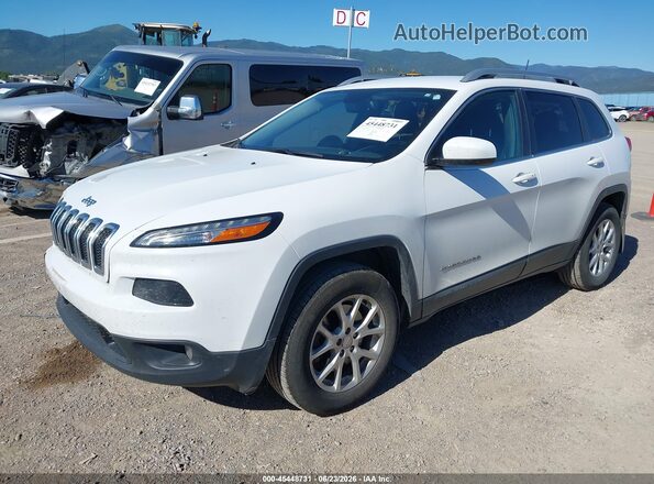 1C4PJMCS9HW655766 2017 JEEP CHEROKEE White Առջևի ձախ երեք քառորդ տեսարան