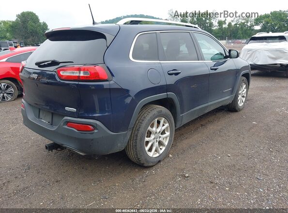 1C4PJMCSXGW219572 2016 JEEP CHEROKEE Blue Tył prawy