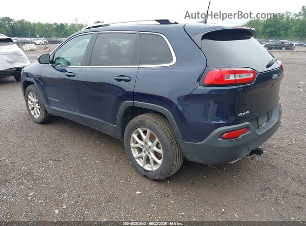 1C4PJMCSXGW219572 2016 JEEP CHEROKEE Blue Tył lewy