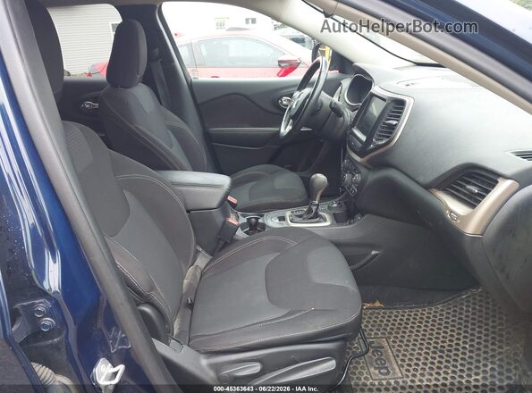 1C4PJMCSXGW219572 2016 JEEP CHEROKEE Blue Widok wnętrza z przodu
