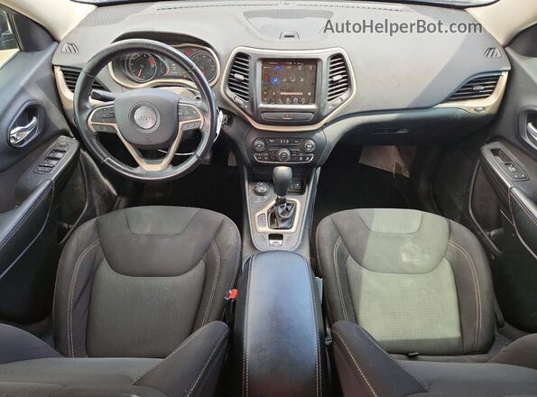 1C4PJMCSXGW227171 2016 JEEP CHEROKEE Черный Вид панели приборов