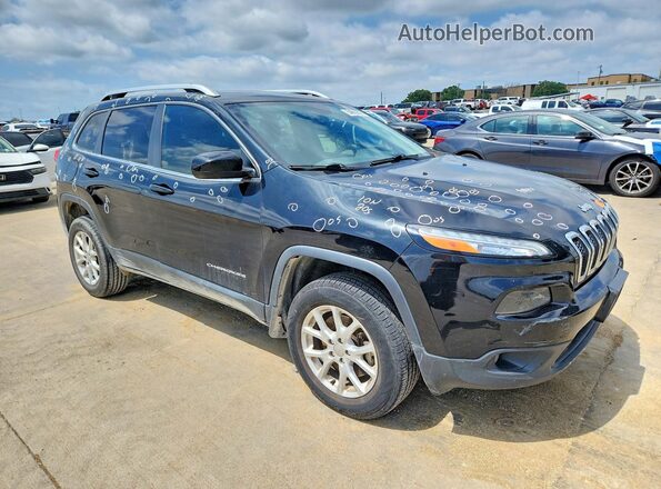 1C4PJMCSXGW227171 2016 JEEP CHEROKEE Черный Передняя правая четверть