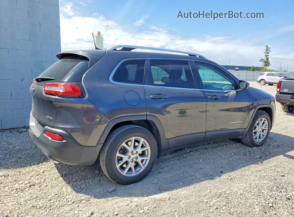1C4PJMCSXHW579751 2017 JEEP CHEROKEE Серый Задняя правая четверть