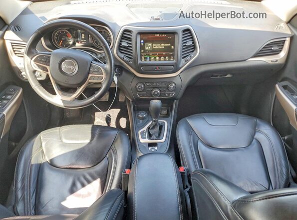 1C4PJMCSXHW579751 2017 JEEP CHEROKEE Серый Вид панели приборов