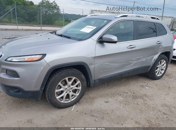 1C4PJMCSXHW647482 2017 JEEP CHEROKEE Gray Դիմացի տեսք