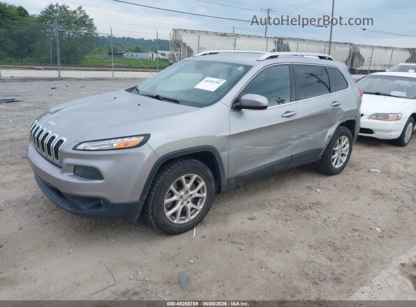 1C4PJMCSXHW647482 2017 JEEP CHEROKEE Gray Առջևի ձախ երեք քառորդ տեսարան