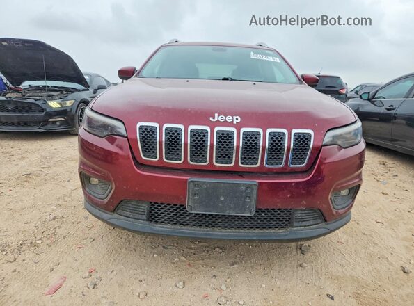 1C4PJMCX2KD250590 2019 JEEP CHEROKEE Бордовый 