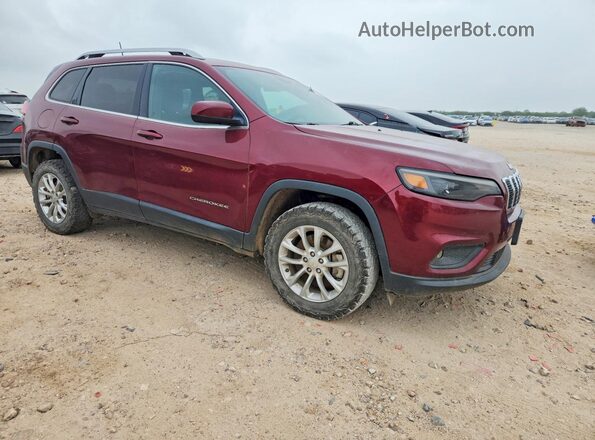 1C4PJMCX2KD250590 2019 JEEP CHEROKEE Бордовый 