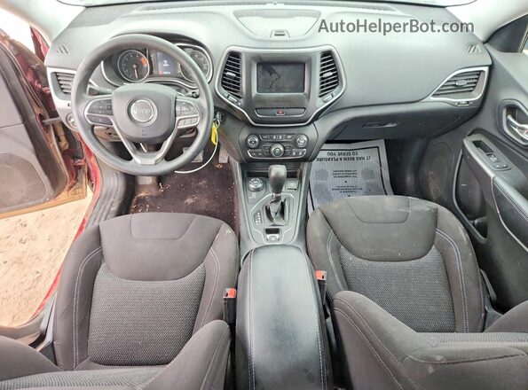 1C4PJMCX2KD250590 2019 JEEP CHEROKEE Бордовый 