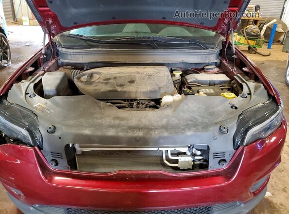 1C4PJMCX3KD128210 2019 JEEP CHEROKEE Red Widok komory silnika