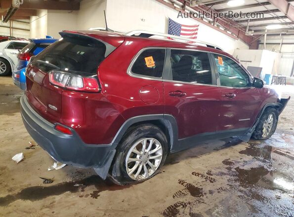 1C4PJMCX3KD128210 2019 JEEP CHEROKEE Red Tył prawy