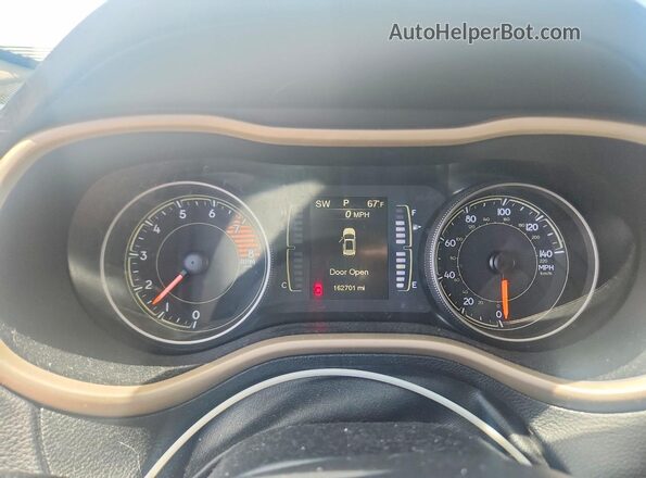 1C4PJMCX5JD508910 2018 JEEP CHEROKEE Gray ხელსაწყოთა პანელის ხედი
