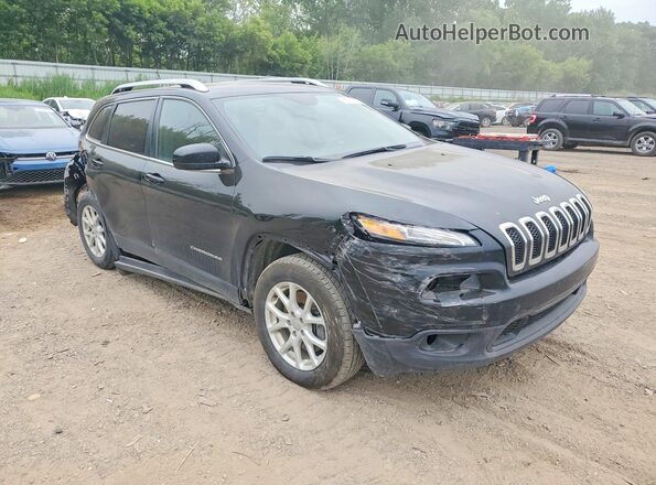 1C4PJMCX5JD599645 2018 JEEP CHEROKEE Black Delantero derecho