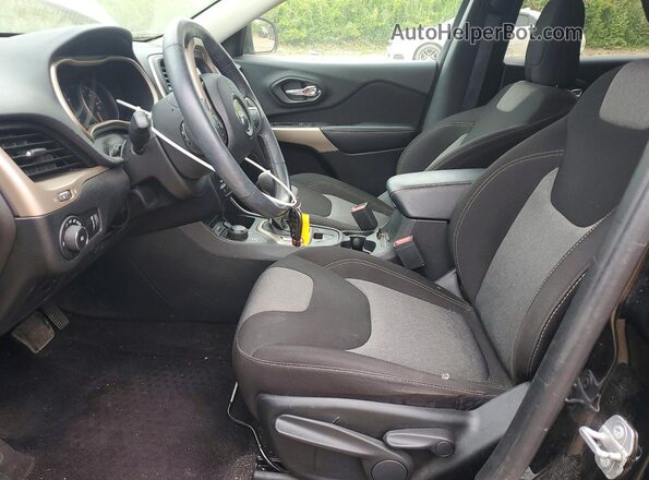 1C4PJMCX5JD599645 2018 JEEP CHEROKEE Black Vista interior delantera