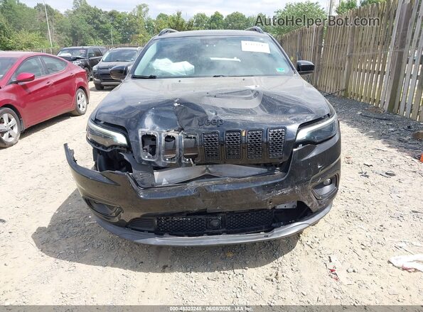 1C4PJMCX5ND522523 2022 JEEP CHEROKEE Black Widok z przodu