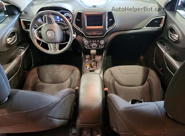 1C4PJMCX7KD418045 2019 JEEP CHEROKEE Maroon Widok deski rozdzielczej