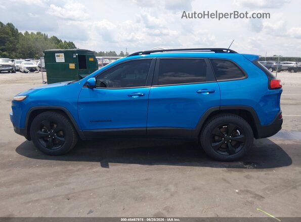 1C4PJMCX8JD549791 2018 JEEP CHEROKEE Синий Панорамный вид салона 360°
