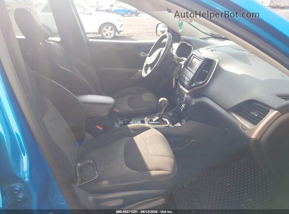1C4PJMCX9JD546799 2018 JEEP CHEROKEE Blue Vista interior delantera