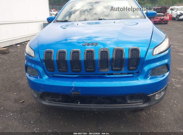 1C4PJMCX9JD546799 2018 JEEP CHEROKEE Blue Vista frontal