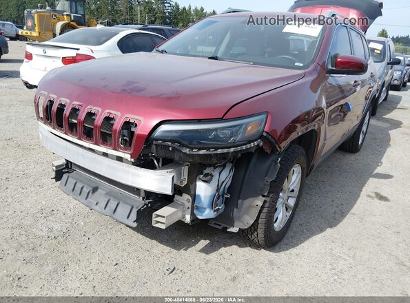 1C4PJMCX9KD281903 2019 JEEP CHEROKEE Бордовый 
