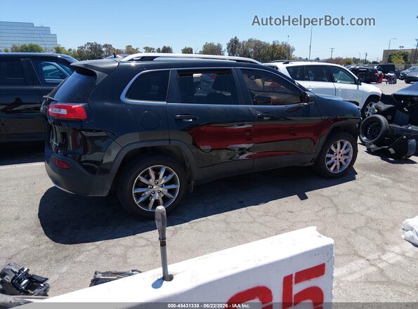 1C4PJMDB0GW337564 2016 JEEP CHEROKEE Black Rear right