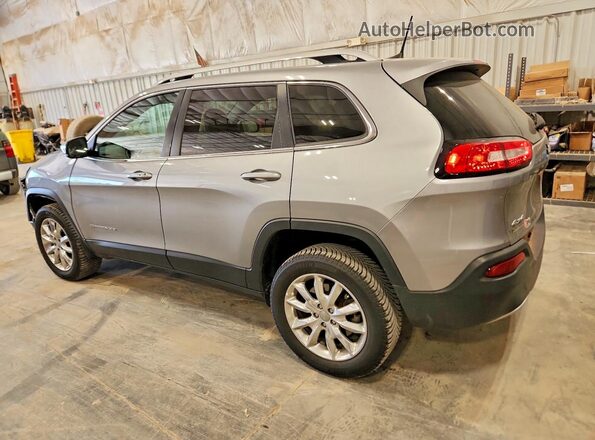 1C4PJMDB0HW600881 2017 JEEP CHEROKEE Silver Trasero izquierdo