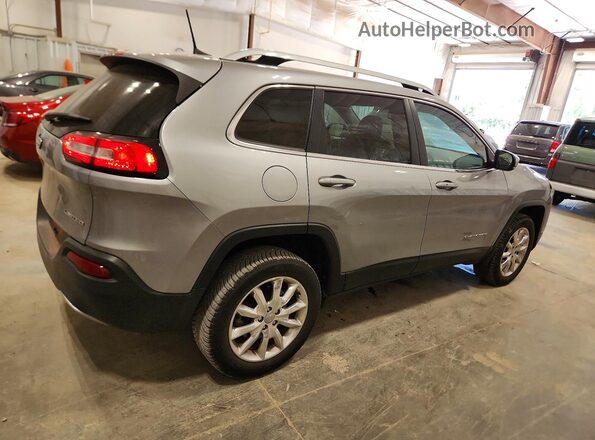1C4PJMDB0HW600881 2017 JEEP CHEROKEE Silver Trasero derecho