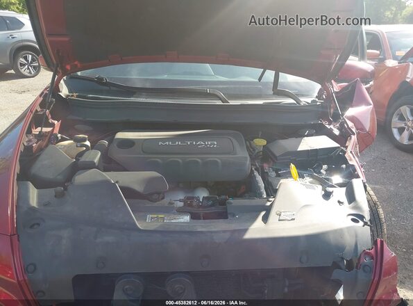 1C4PJMDB1HW511384 2017 JEEP CHEROKEE Red Rear view