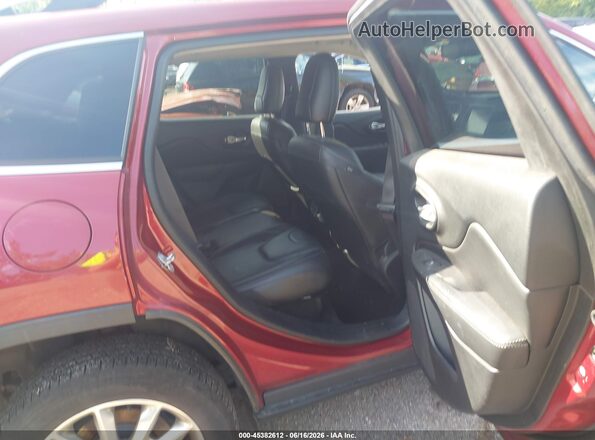 1C4PJMDB1HW511384 2017 JEEP CHEROKEE Red VIN sticker view