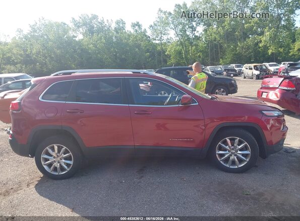 1C4PJMDB1HW511384 2017 JEEP CHEROKEE Red 360 interior view