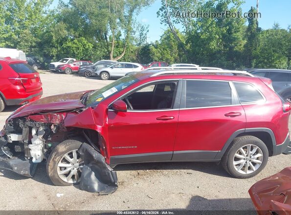 1C4PJMDB1HW511384 2017 JEEP CHEROKEE Red 