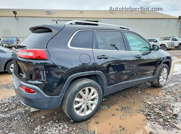 1C4PJMDB1HW529982 2017 JEEP CHEROKEE Black Tył prawy