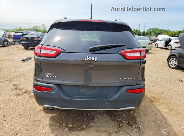 1C4PJMDB2GW154327 2016 JEEP CHEROKEE Gray Widok z tyłu