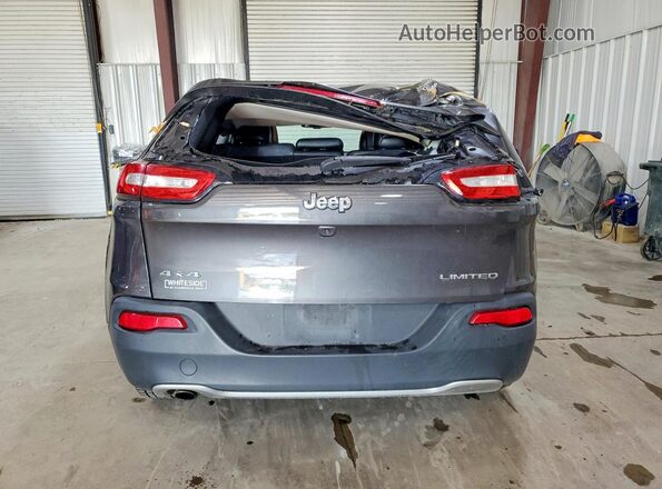 1C4PJMDB3GW185330 2016 JEEP CHEROKEE Charcoal უკანა ხედი