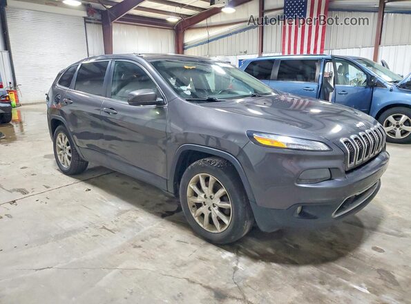 1C4PJMDB3GW185330 2016 JEEP CHEROKEE Charcoal წინა მარჯვენა