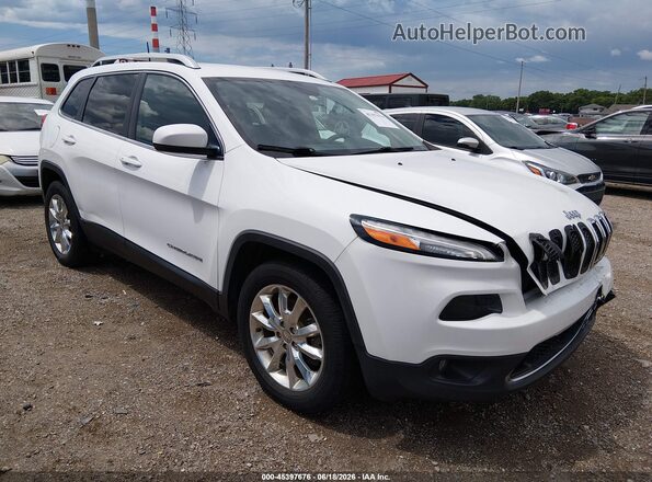 1C4PJMDB4HW520399 2017 JEEP CHEROKEE White Вид спереду