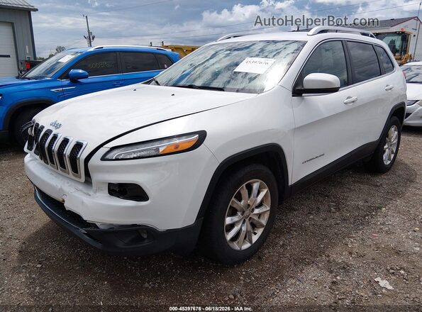 1C4PJMDB4HW520399 2017 JEEP CHEROKEE White Передня ліва чверть