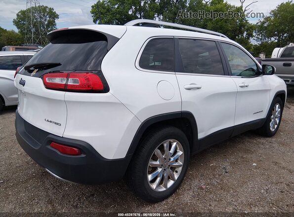 1C4PJMDB4HW520399 2017 JEEP CHEROKEE White Задня права чверть