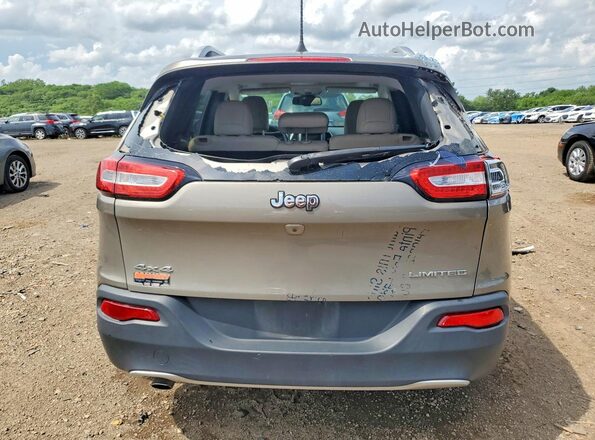 1C4PJMDB4HW637609 2017 JEEP CHEROKEE Tan 