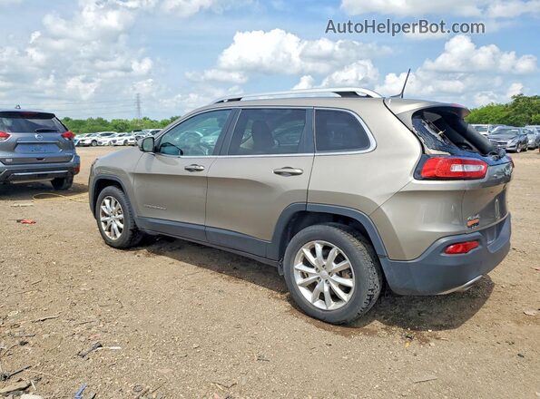 1C4PJMDB4HW637609 2017 JEEP CHEROKEE Tan 